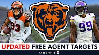 UPDATED Bears Free Agent Targets: Danielle Hunter, Tyler Boyd, Connor Williams, NFL Free Agency 2024