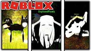 How to get ALL 6 BADGES + MORPHS/SKINS in CARTOON CAT SURVIVAL [ROBLOX]