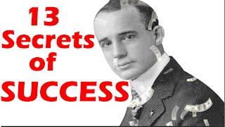 13 Secrets of Success - Napoleon Hill (FULL AUDIO W/ DOWNLOAD)