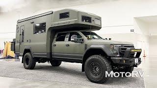 $750K EarthRoamer LTi 2023 Ford F-550 4WD 6.7L Turbo Diesel Overlanding Carbon Fiber Camper Truck