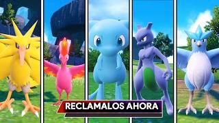  Reclama Ahora los LEGENDARIOS & SINGULARES de Kanto Gratis en POKEMON ESCARLATA y PURPURA