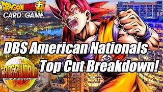 American Nationals Top Cut Breakdown & Meta Analysis! - Dragon Ball Super Card Game