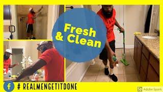 Bathroom Cleaning Tips - Men Do Housework - Full Cleaning Routine