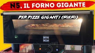 N5 the GIANT oven for GIANT pizzas (50x50 cm)