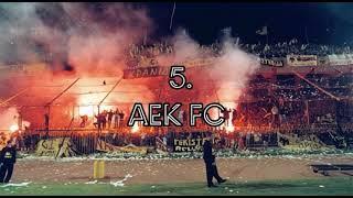 BEST GREEK ULTRAS - TOP 10 Ultras ελληνικών ομάδων | TOP 10 ULTRAS IN GREEK FOOTBALL.