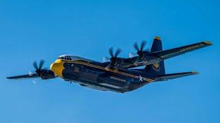 Pacific Airshow Blue Angels￼ “Fat Albert” C-130J Super Hercules￼