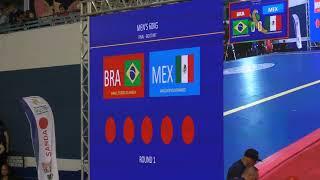 13th Pan American Wushu Championships Sanda Men's 60kg - Brazil vs. Mexico