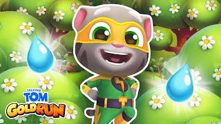  Plant Trees in Talking Tom Gold Run!  NEW Reward Blast (Gameplay)