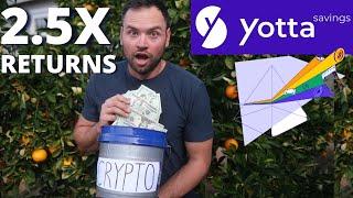 Yotta Crypto Buckets: Best Savings Account of 2022?