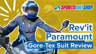 Rev’it Paramount Gore-Tex motorcycle suit review - Sportsbikeshop