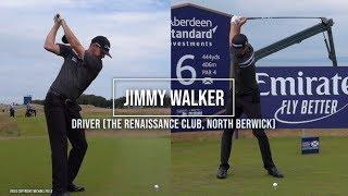 Jimmy Walker Golf Swing Driver (DTL & FO), ASI Scottish Open, North Berwick, July 2019.