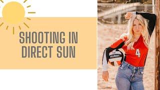 Shooting in Direct Sun Portrait Photography Tips