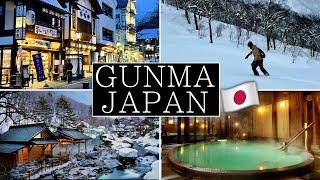 JAPANS Best HOT SPRING Town: 4 Days in GUNMA, Kusatsu Onsen, Minakami, Travel Vlog