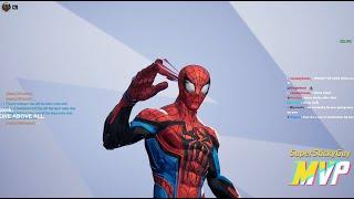 Marvel Rivals Necros Super Sticky Spiderman Gameplay -MVP-