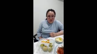 주안수봉산 등산후 아침밥오팜구이,어묵,멸치,진미채,콩마물,김치소통방️🩵