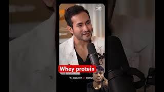 Whey protein #protein #milk #podcast #motivation #food #fitnessmotivation #nutrition