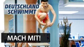 Franzis Schwimmtipp Nr. 8: Ins Wasser springen | Deutschland schwimmt – Mach mit!