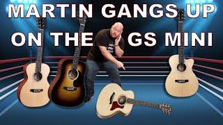 Martin gangs up on the GS Mini with new Junior guitars | Martin 000Jr-10, 000C-Jr10E vs GS Mini