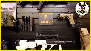 GUN WALL Wednesday! Ep1: "The Setup" With Hold Up Displays!