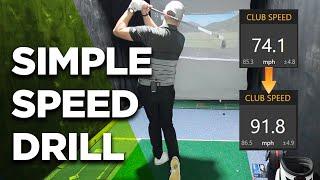 SIMPLE DRILL FOR MORE CLUB HEAD SPEED