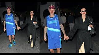 Justin Bieber and Hailey Bieber step out for dinner at Funke restaurant!