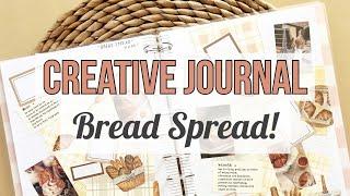 Journal With Me - Decorating my Happy Planner Creative Journal  with Baked Goods! - June 2024