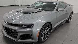 2023 CHEVROLET CAMARO ZL1 AUTO SHARKSKIN METALLIC 4K WALKAROUND 14617Z