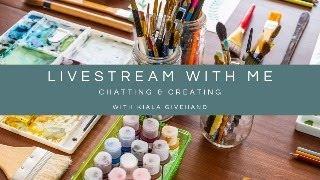 Create & Chat Livestream with Kiala - Decks, Stencils, Stitching, Human Design, & Sacred Makers