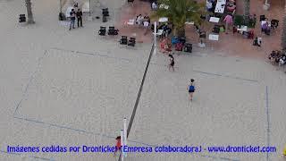 El Circuito de Tenis Playa Zaragoza desde el cielo