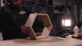 Hexagon Shelf - Quick & Easy Woodworking Projects