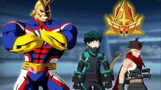 PLAYING with RECOMMENDED TEAMS (pt. 7) ! My hero academia the strongest hero ranked pvp