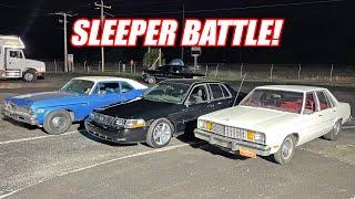 Turbo SLEEPER Marauder vs. Turbo Fairmont vs. Supercharged Nova!!! My Last Pass in the Marauder!