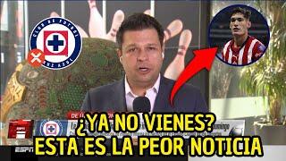 ¡MI MADRE! ¡NO LO PUEDO CREER! ¡LA PEOR NOTICIA DEL DÍA! ÚLTIMAS NOTICIAS DE CRUZ AZUL