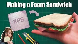 DIY Foam Prop Sandwich: Looks Good Enough to Eat!