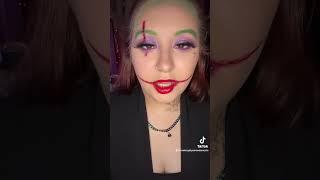 Joker Halloween makeup 