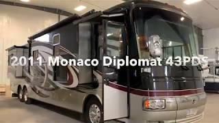 2011 Monaco Diplomat 43PDS - Red10RV