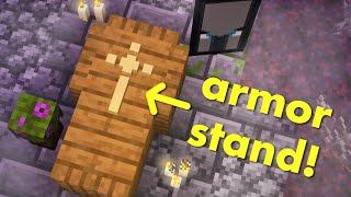 Realistic Minecraft Armorstand Coffin Tutorial! (EASY as you think...)