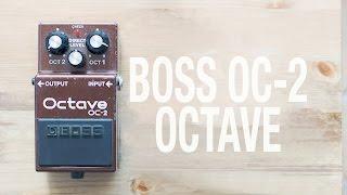 Boss OC-2 meets bass (best octaver in the world!)