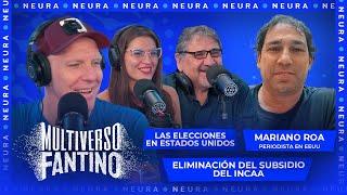 El subsidio del INCAA, elecciones de EE.UU con Mariano Roa (periodista) Multiverso Fantino - 05/11