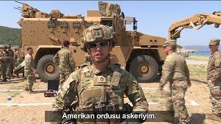 TURKISH ARMY TRAINS AMERICAN SOLDIERS