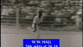 Longest run up in cricket  - Wesley Winfield Hall (Wes Hall)