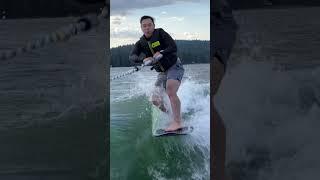 Wake Surfing on Lake Almanor