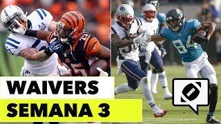 Waivers Semana 3 Fantasy Football | Hablemos de Football Ep. 151