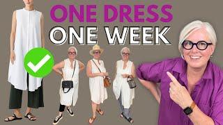 ONE DRESS for 7 DAYS? Try this Fun CHALLENGE!