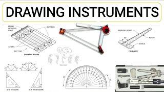 Engineering Drawing Instruments, Drawing Instruments for beginners, Drawing Instruments and material