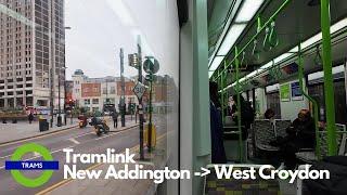 Tramlink Full Journey (New Addington - West Croydon)