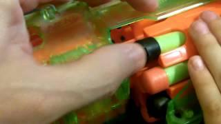 Nerf Barricade RV-10 Unboxing - Mortorized Semi Auto Blaster N Strike Sonic Series