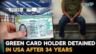 Indian-Origin Green Card Holder Detained in the USA after 34 years