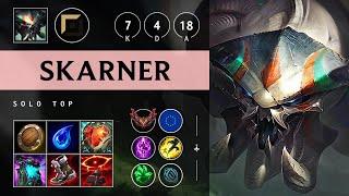 Skarner Top vs Camille: Rampage - EUW Grandmaster Patch 14.23