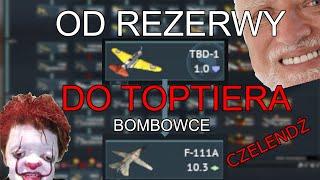 Gram CAŁĄ Amerykańską linią bombowców - Od REZERWY do TOPTIERA | w War Thunder